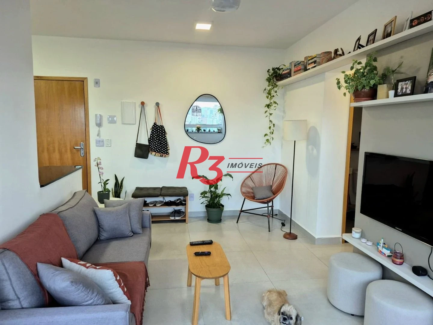 Apartamento com 2 dormitórios à venda, 55 m² por R$ 690.000,00 - Marapé - Santos/SP