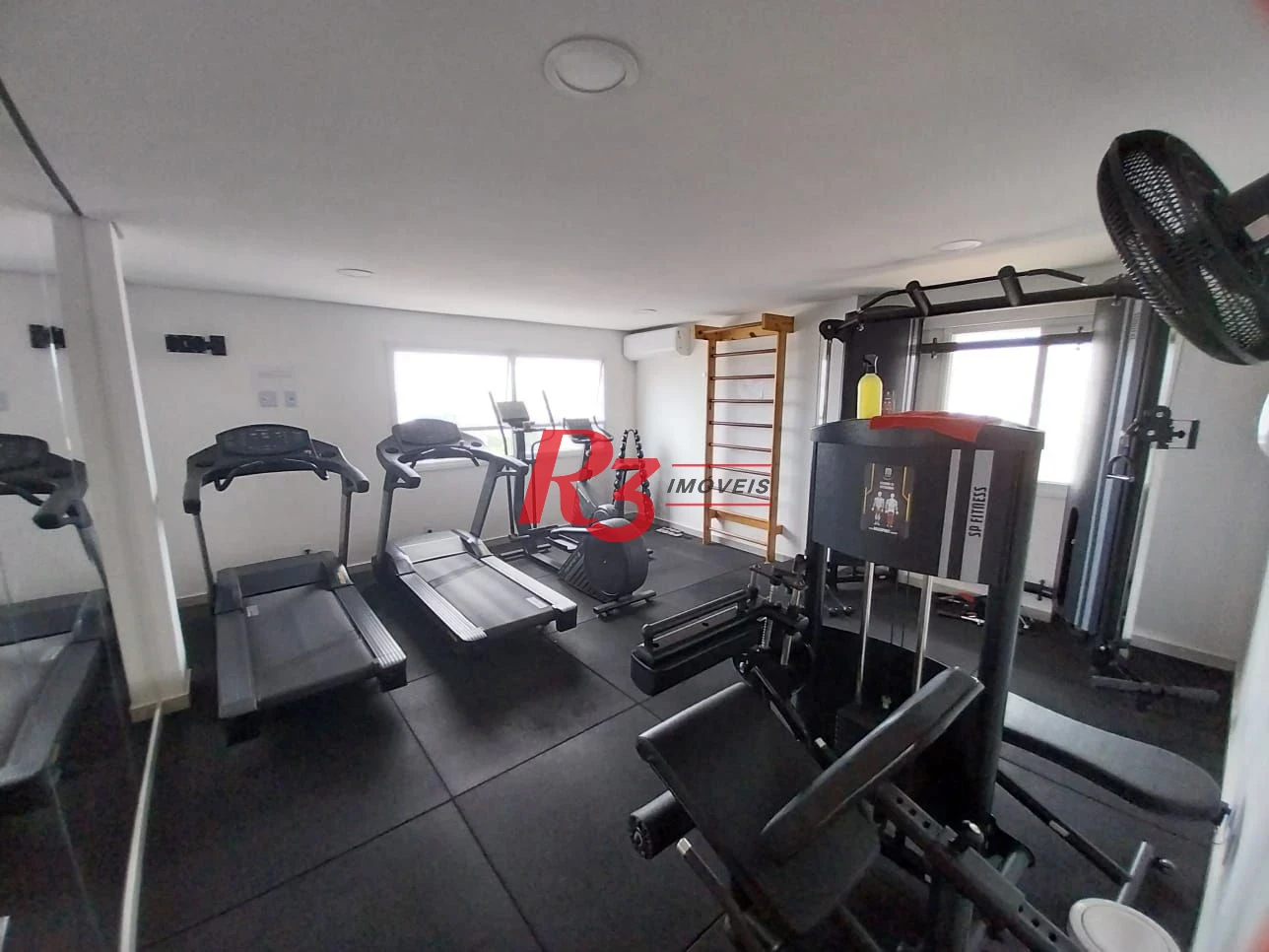 Apartamento com 2 dormitórios à venda, 55 m² por R$ 690.000,00 - Marapé - Santos/SP
