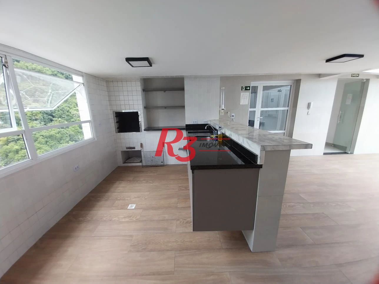 Apartamento com 2 dormitórios à venda, 55 m² por R$ 690.000,00 - Marapé - Santos/SP