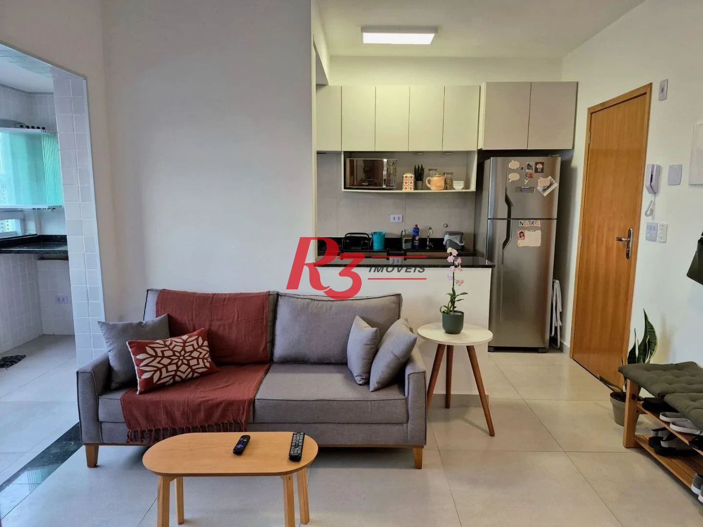 Apartamento com 2 dormitórios à venda, 55 m² por R$ 690.000,00 - Marapé - Santos/SP