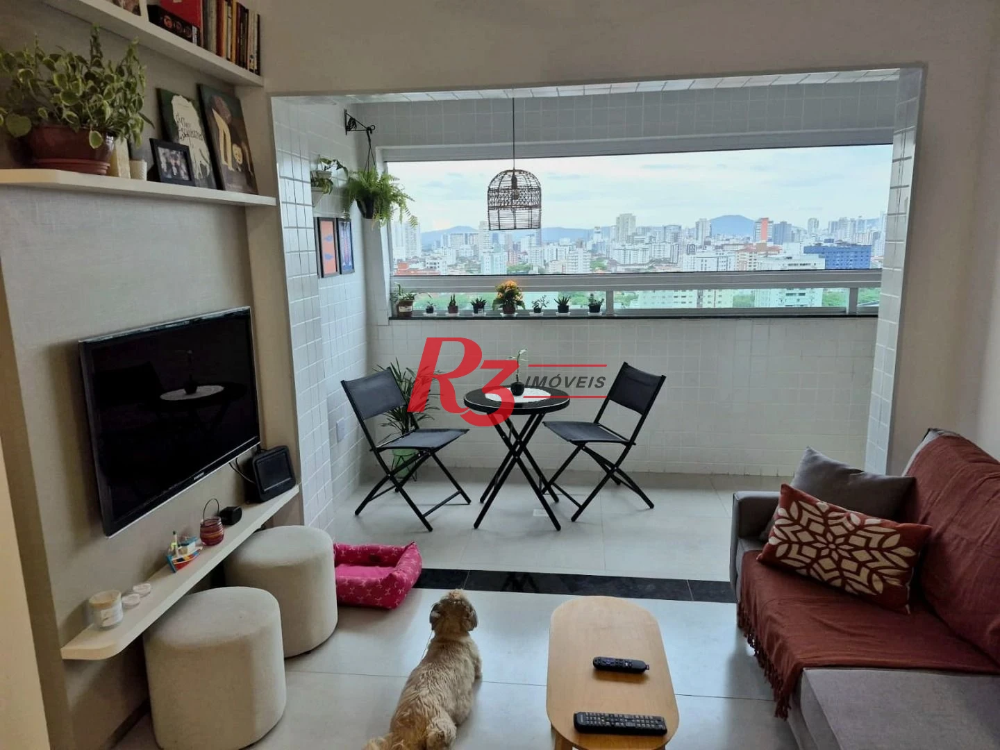 Apartamento com 2 dormitórios à venda, 55 m² por R$ 690.000,00 - Marapé - Santos/SP