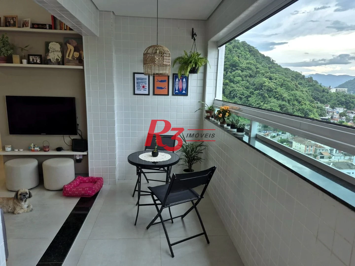 Apartamento com 2 dormitórios à venda, 55 m² por R$ 690.000,00 - Marapé - Santos/SP