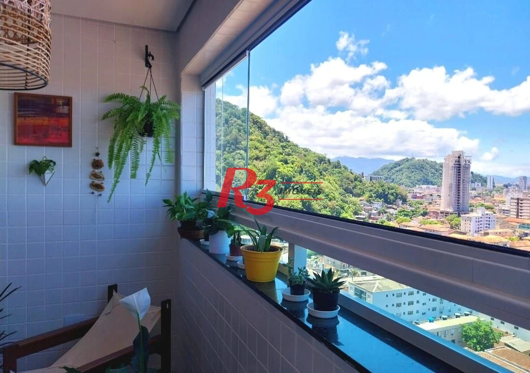 Apartamento com 2 dormitórios à venda, 55 m² por R$ 690.000,00 - Marapé - Santos/SP