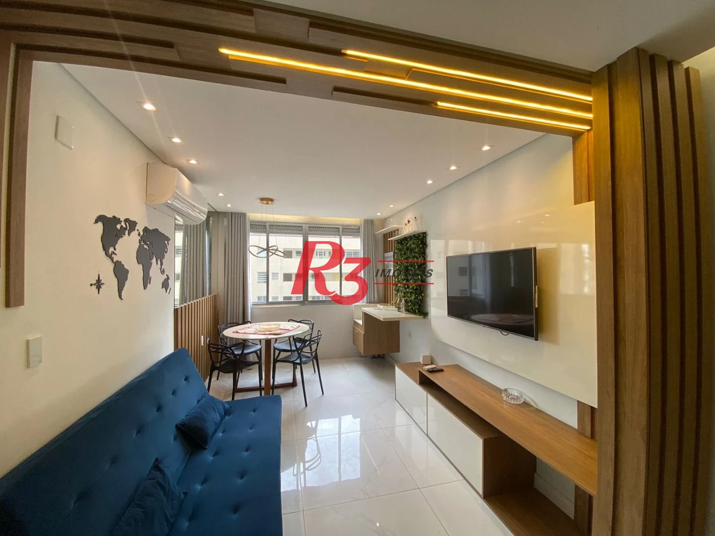Apartamento para alugar, 71 m² por R$ 5.500,01/mês - Pompéia - Santos/SP
