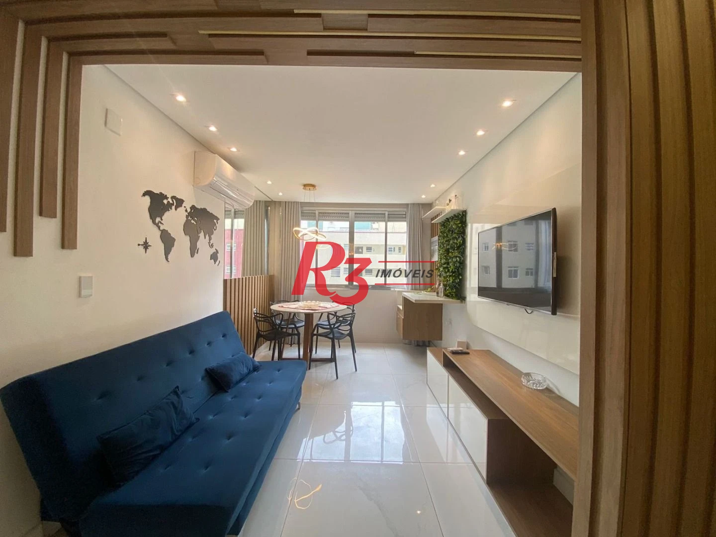 Apartamento para alugar, 71 m² por R$ 5.500,01/mês - Pompéia - Santos/SP