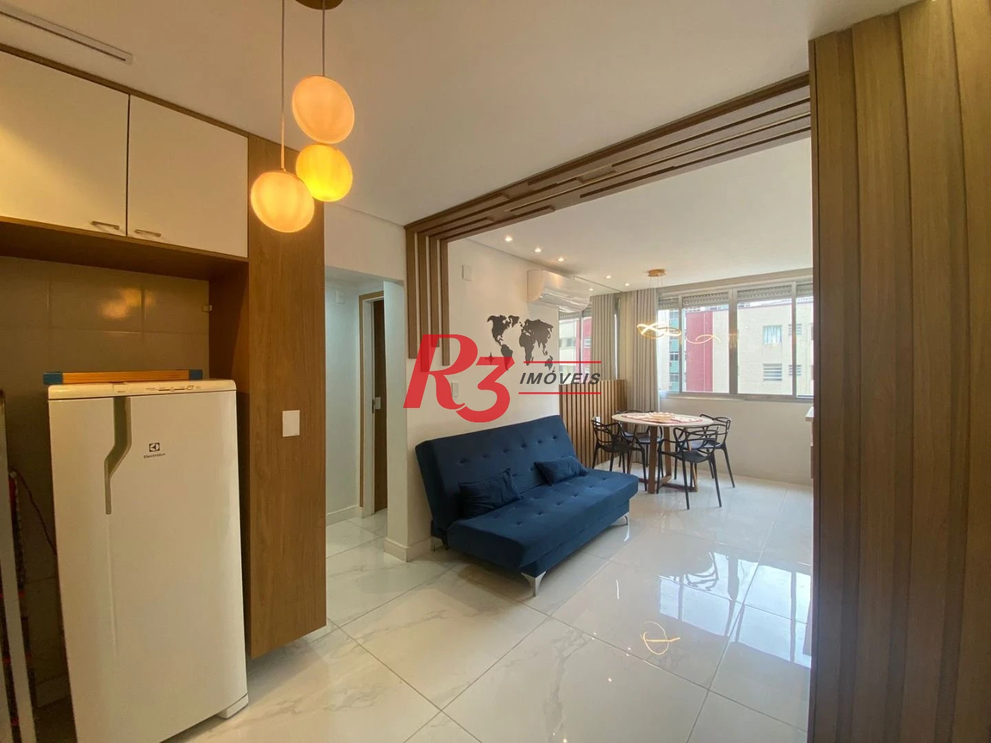 Apartamento para alugar, 71 m² por R$ 5.500,01/mês - Pompéia - Santos/SP