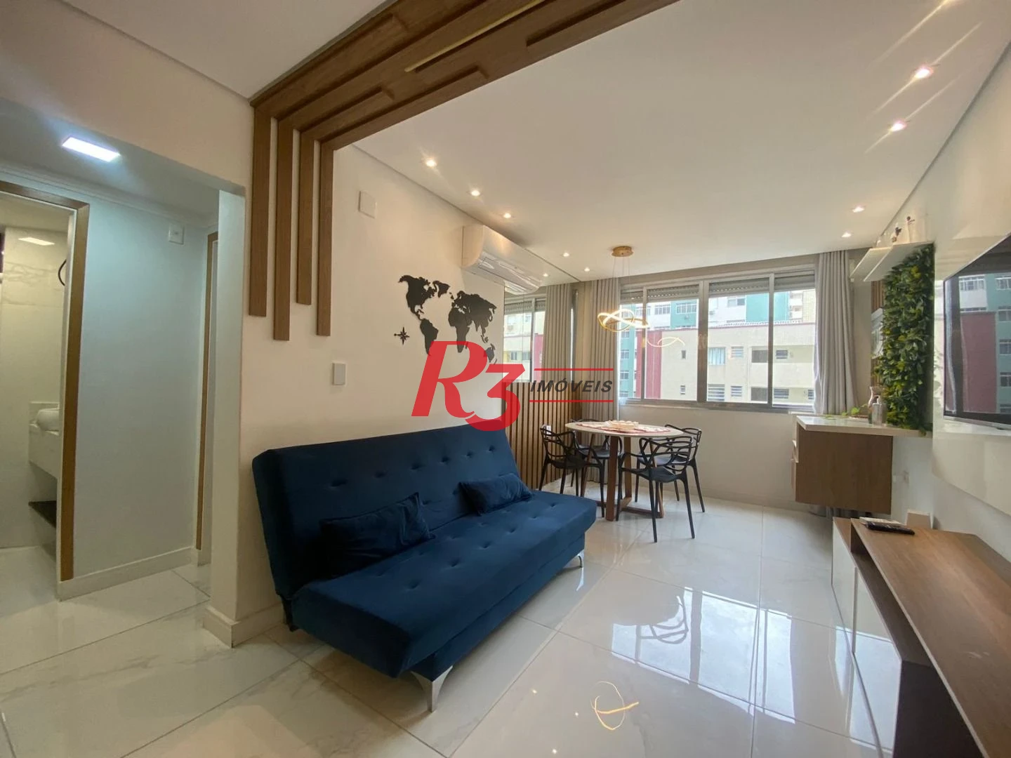 Apartamento para alugar, 71 m² por R$ 5.500,01/mês - Pompéia - Santos/SP