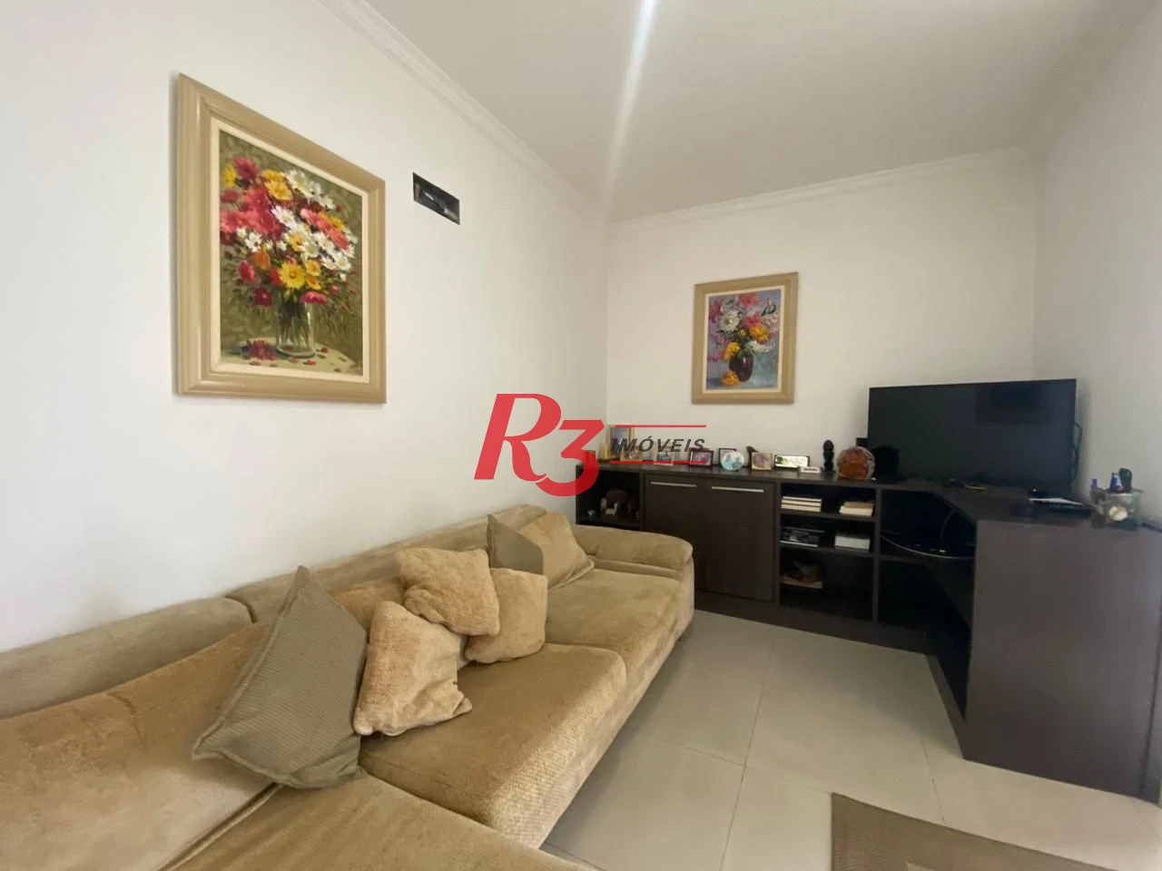 Apartamento com 3 dormitórios à venda, 132 m² por R$ 1.599.900,00 - Embaré - Santos/SP