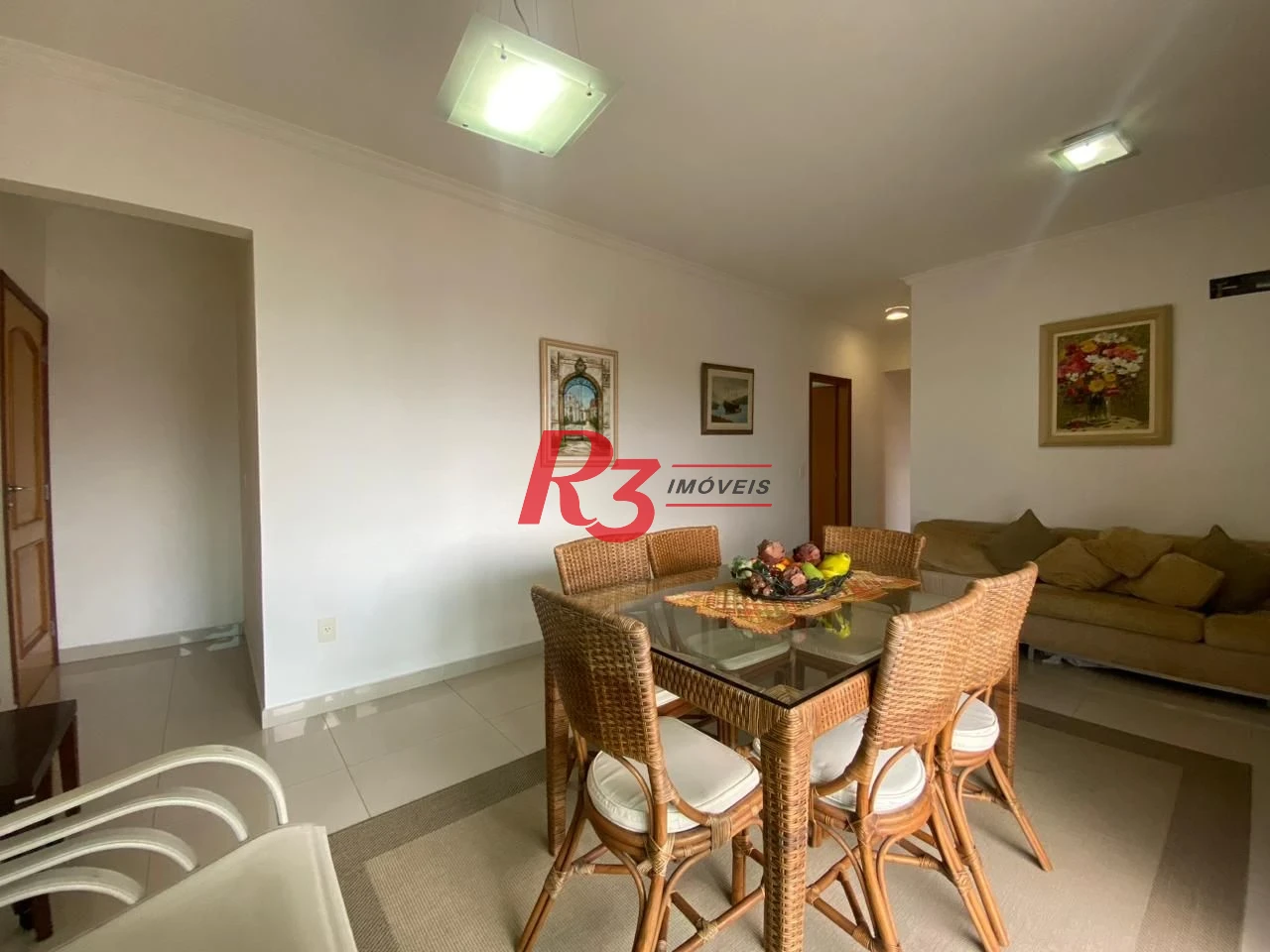 Apartamento com 3 dormitórios à venda, 132 m² por R$ 1.599.900,00 - Embaré - Santos/SP