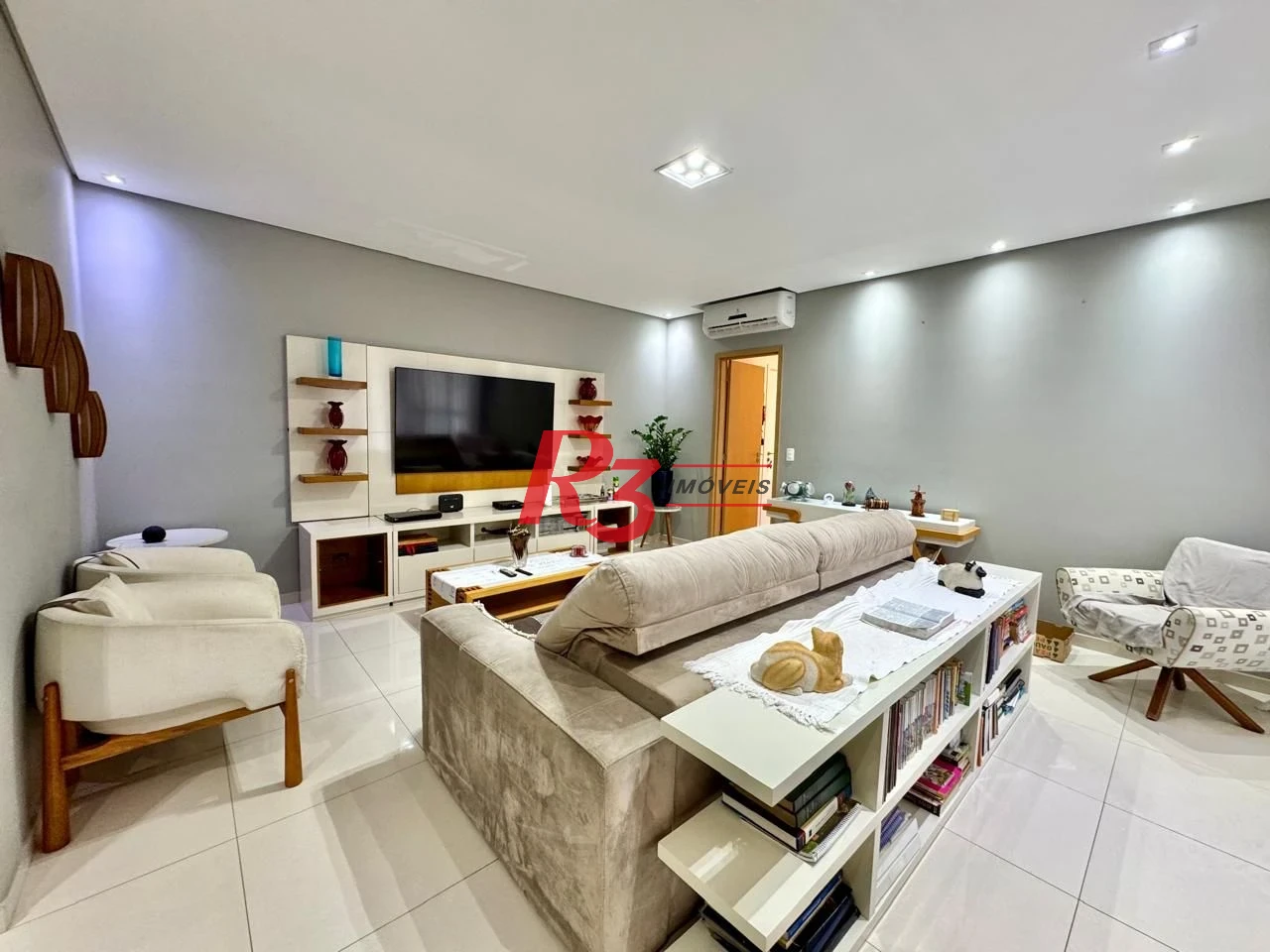 Apartamento com 4 dormitórios à venda, 167 m² por R$ 2.550.000,00 - Boqueirão - Santos/SP