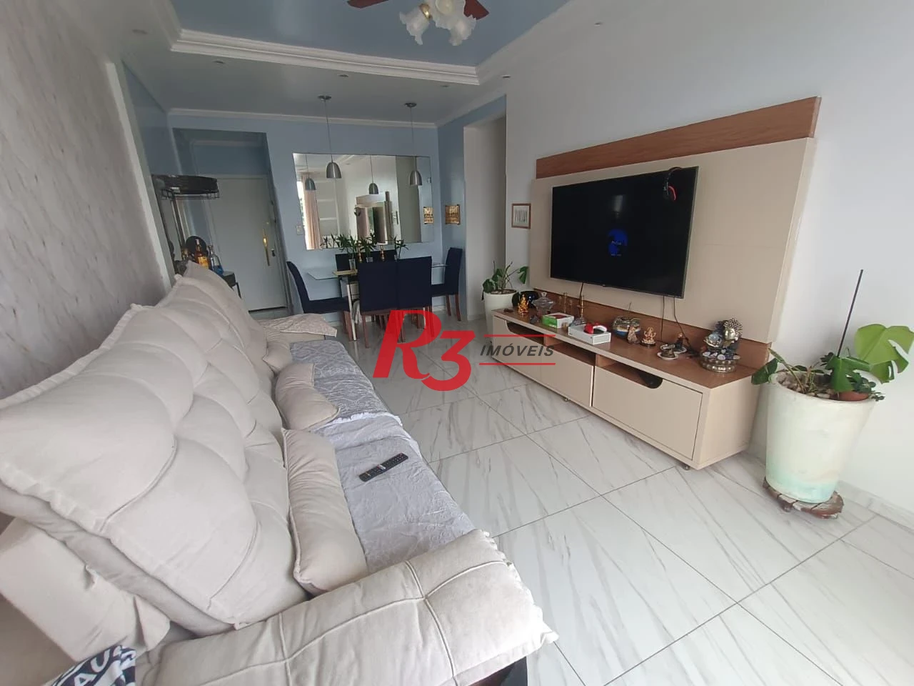 Apartamento com 3 dormitórios à venda, 110 m² por R$ 480.000,00 - Centro - São Vicente/SP