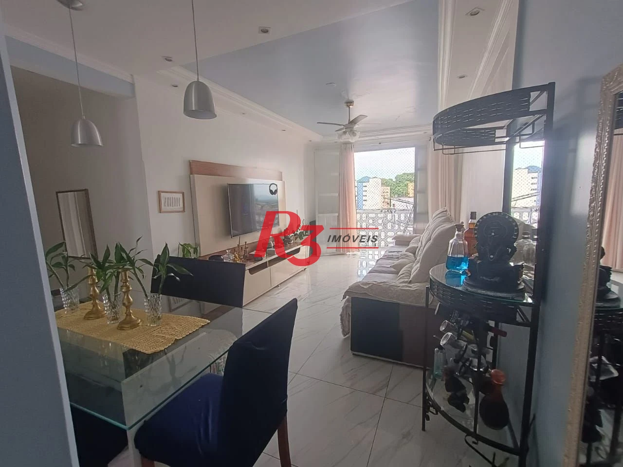 Apartamento com 3 dormitórios à venda, 110 m² por R$ 480.000,00 - Centro - São Vicente/SP