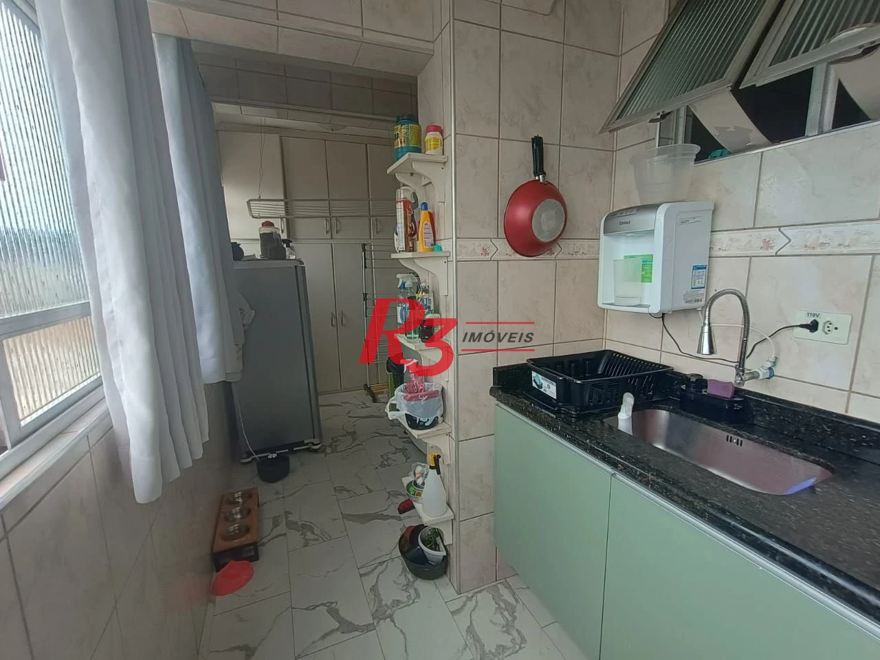 Apartamento com 3 dormitórios à venda, 110 m² por R$ 480.000,00 - Centro - São Vicente/SP