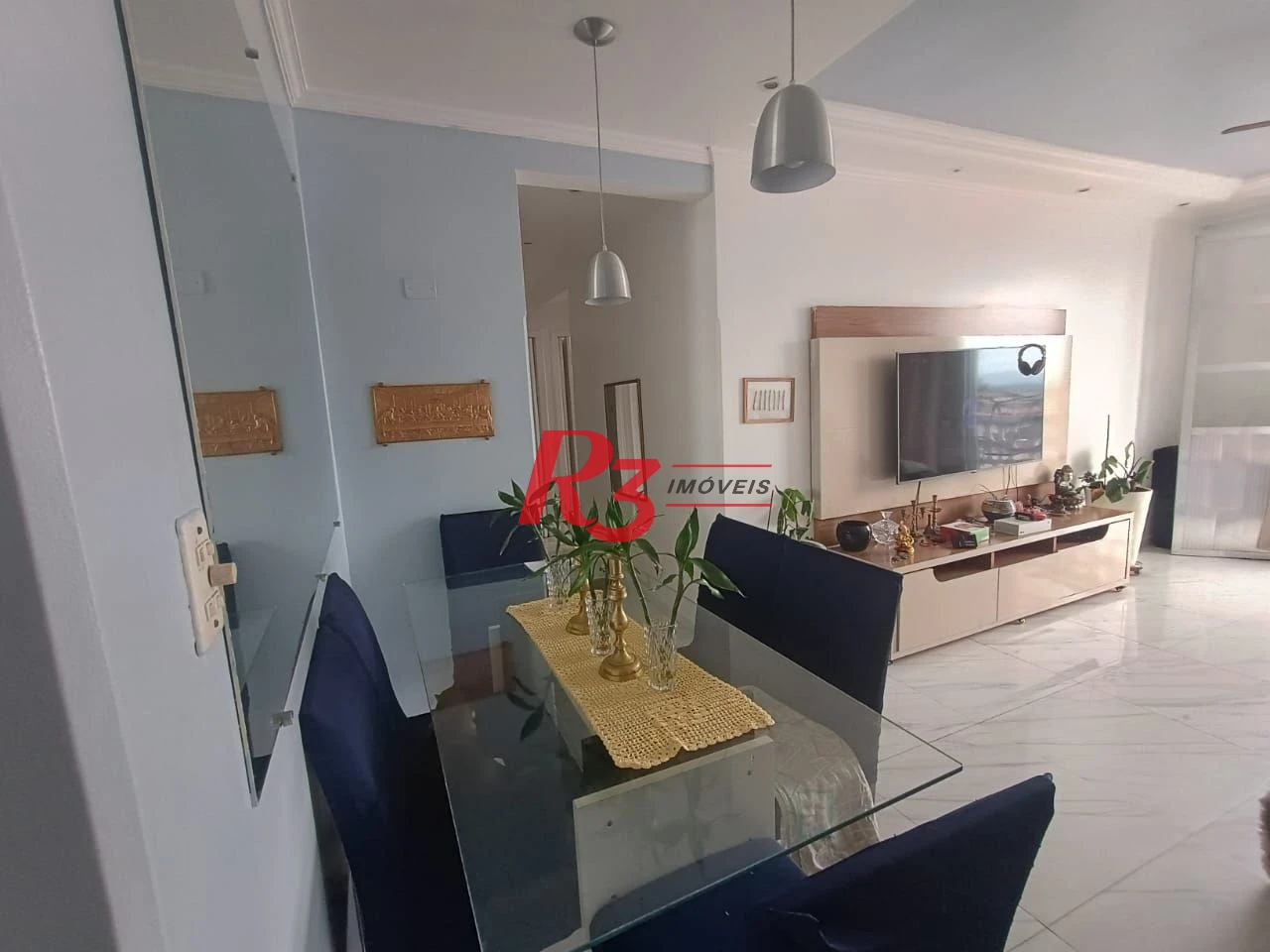Apartamento com 3 dormitórios à venda, 110 m² por R$ 480.000,00 - Centro - São Vicente/SP