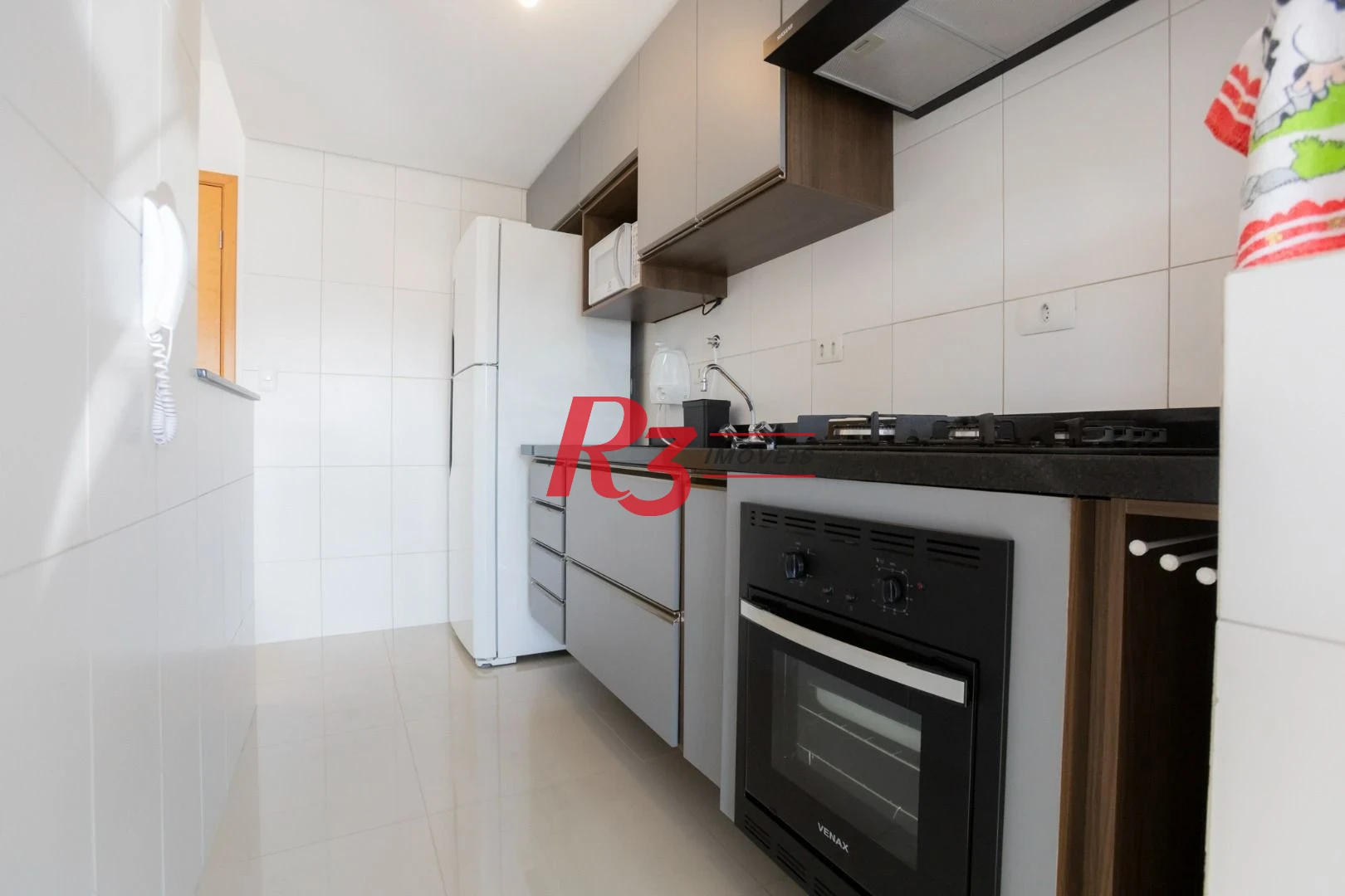 Apartamento com 1 dormitório à venda, 59 m² por R$ 550.000,00 - Vila Matias - Santos/SP
