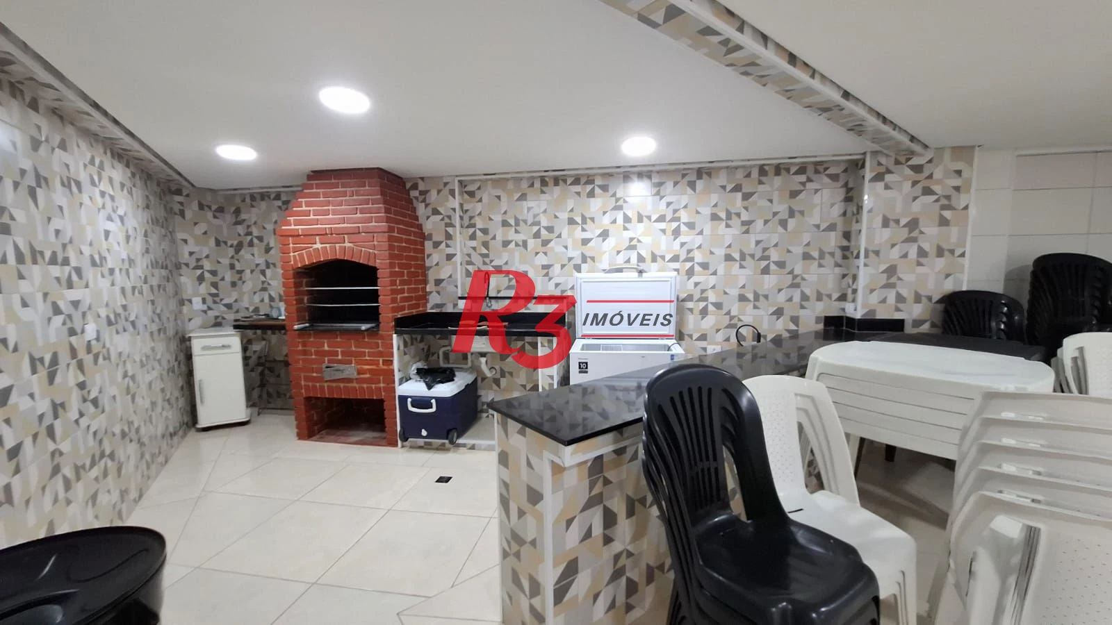 Apartamento à venda, 65 m² por R$ 614.000,00 - Boqueirão - Santos/SP