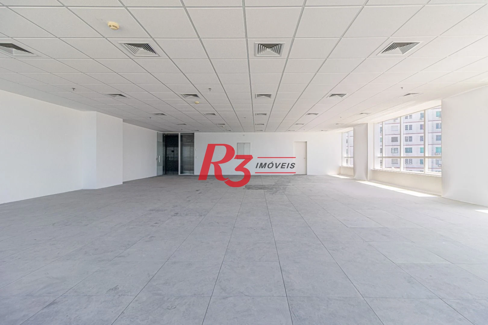 Sala para alugar, 238 m² por R$ 17.931,29/mês - José Menino - Santos/SP