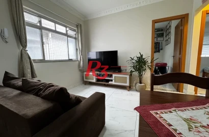 Apartamento com 2 dormitórios à venda, 70 m² por R$ 350.000,00 - Campo Grande - Santos/SP