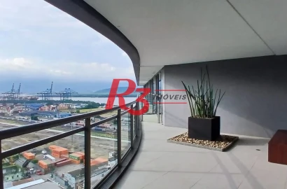 Sala à venda, 132 m² por R$ 750.000,00 - Valongo - Santos/SP