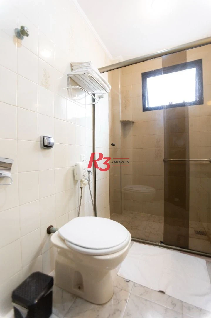 Flat com 1 dormitório à venda, 50 m² por R$ 270.000,00 - Gonzaga - Santos/SP