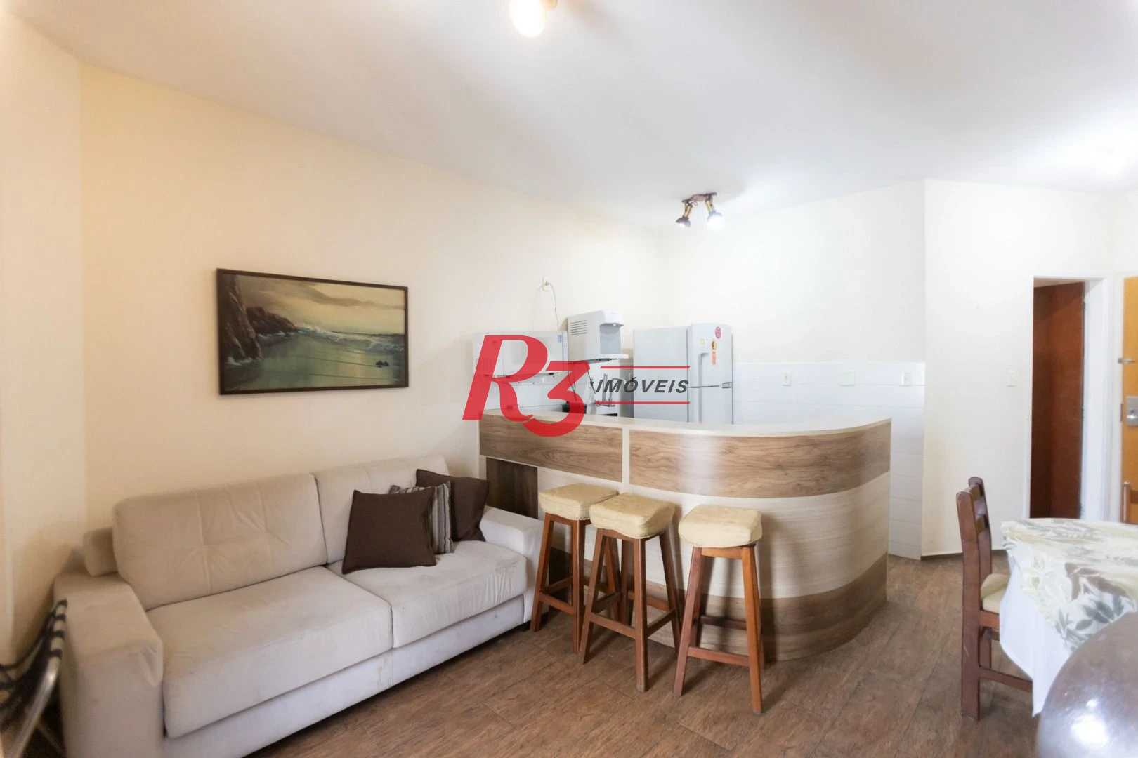 Flat com 1 dormitório à venda, 50 m² por R$ 270.000,00 - Gonzaga - Santos/SP