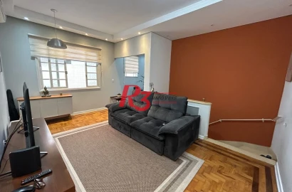 Casa com 2 dormitórios à venda, 80 m² por R$ 630.000,00 - Boqueirão - Santos/SP