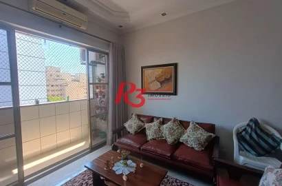 Apartamento com 3 dormitórios à venda, 120 m² por R$ 354.000,00 - Centro - São Vicente/SP