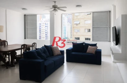 Apartamento à venda, 110 m² por R$ 560.000,00 - José Menino - Santos/SP