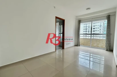 Apartamento com 2 dormitórios para alugar, 58 m² por R$ 4.900,00/mês - José Menino - Santos/SP