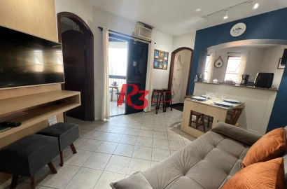 Flat à venda, 45 m² por R$ 510.000,00 - Gonzaga - Santos/SP