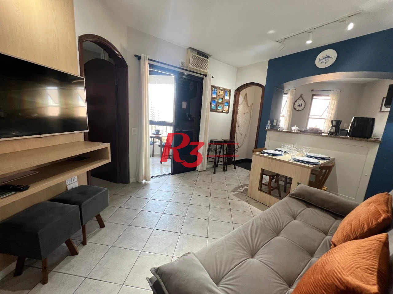 Flat à venda, 45 m² por R$ 510.000,00 - Gonzaga - Santos/SP