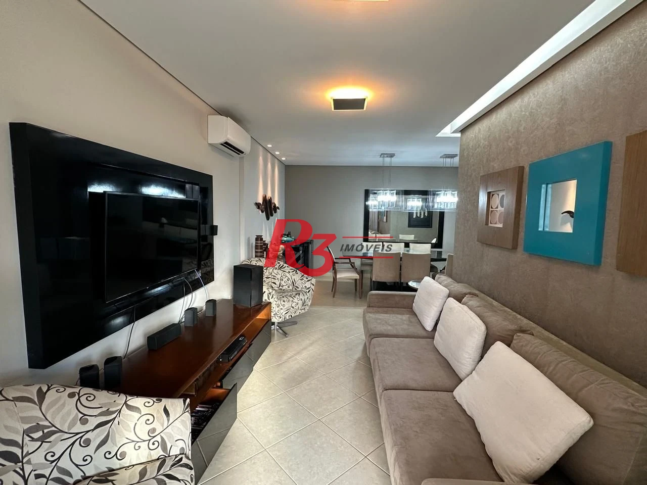 Apartamento com 3 dormitórios à venda, 141 m² por R$ 1.749.000,00 - Gonzaga - Santos/SP