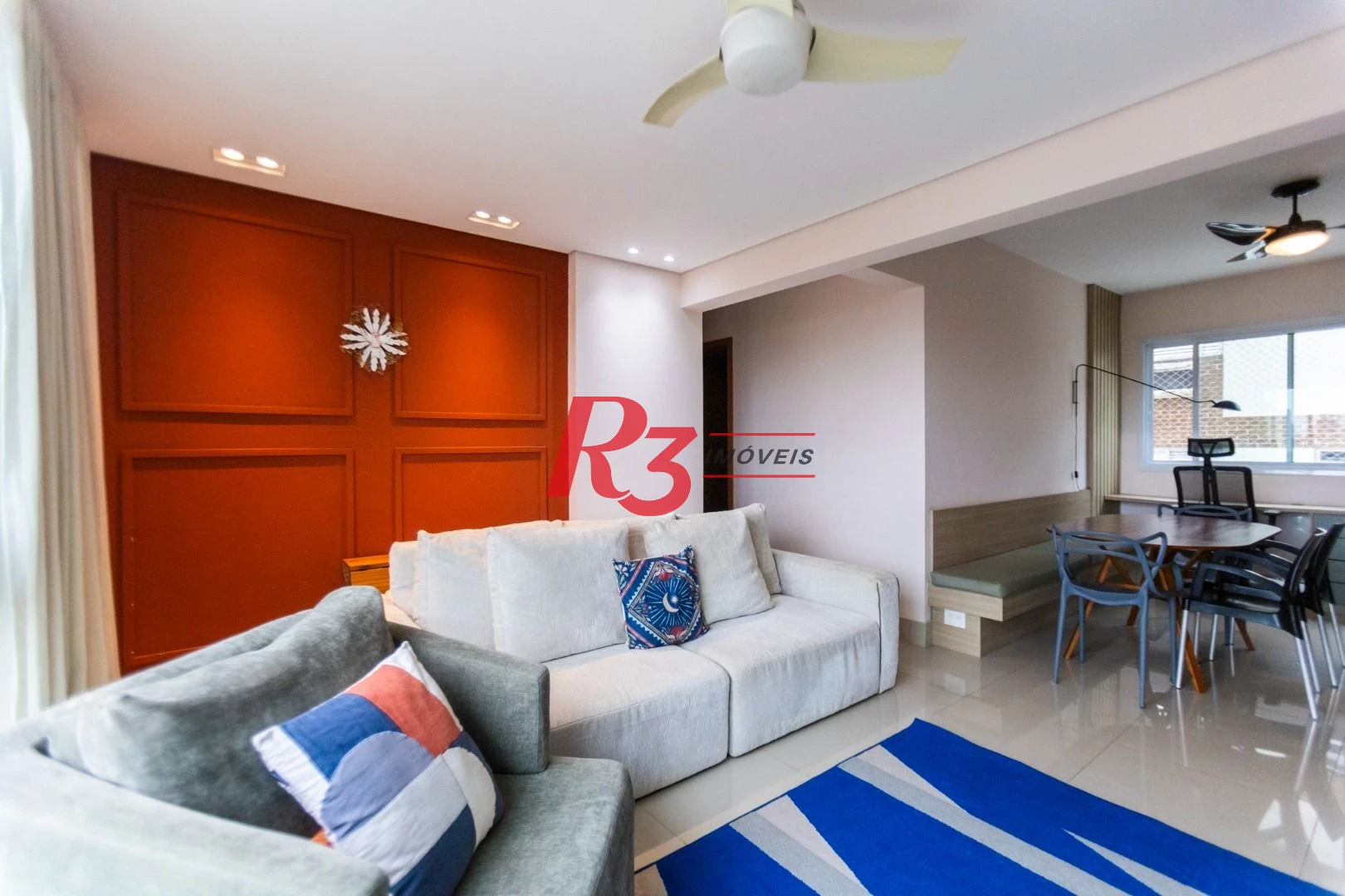 Apartamento à venda, 104 m² por R$ 720.000,00 - Marapé - Santos/SP