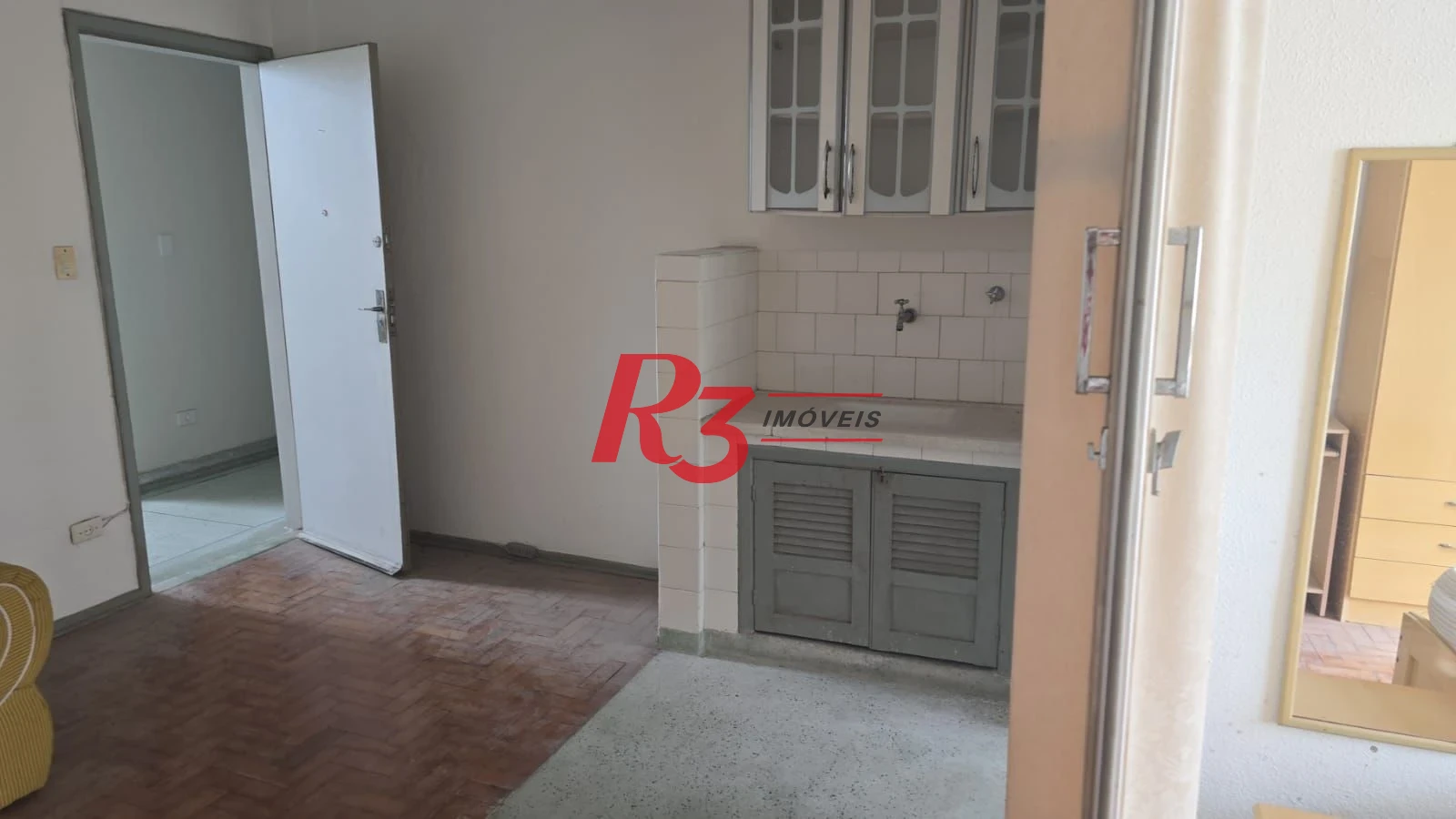 Studio à venda, 40 m² por R$ 395.000,00 - Embaré - Santos/SP