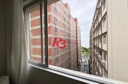 Apartamento com 1 dormitório à venda, 55 m² por R$ 465.000,00 - Embaré - Santos/SP