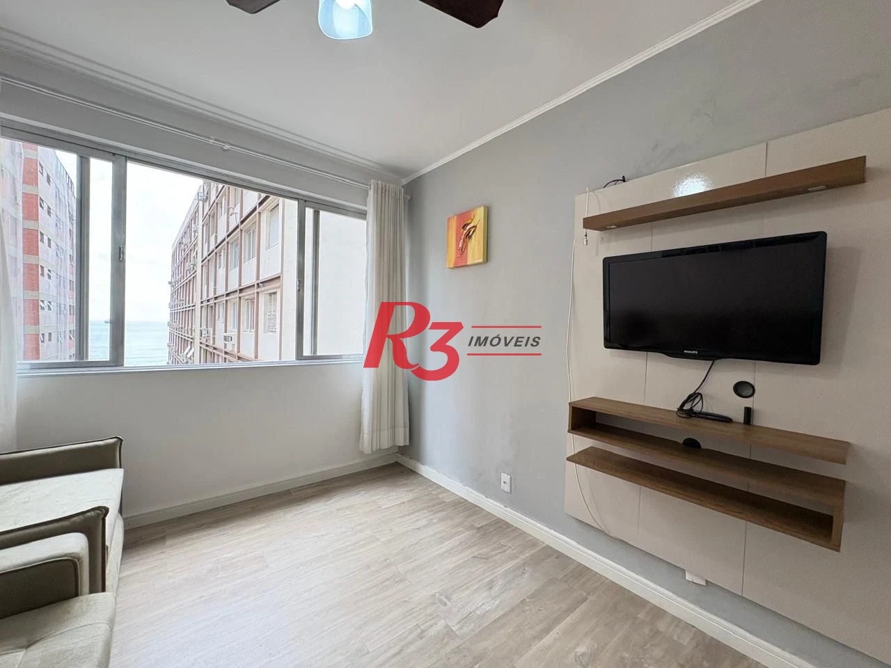 Apartamento com 1 dormitório à venda, 55 m² por R$ 465.000,00 - Embaré - Santos/SP