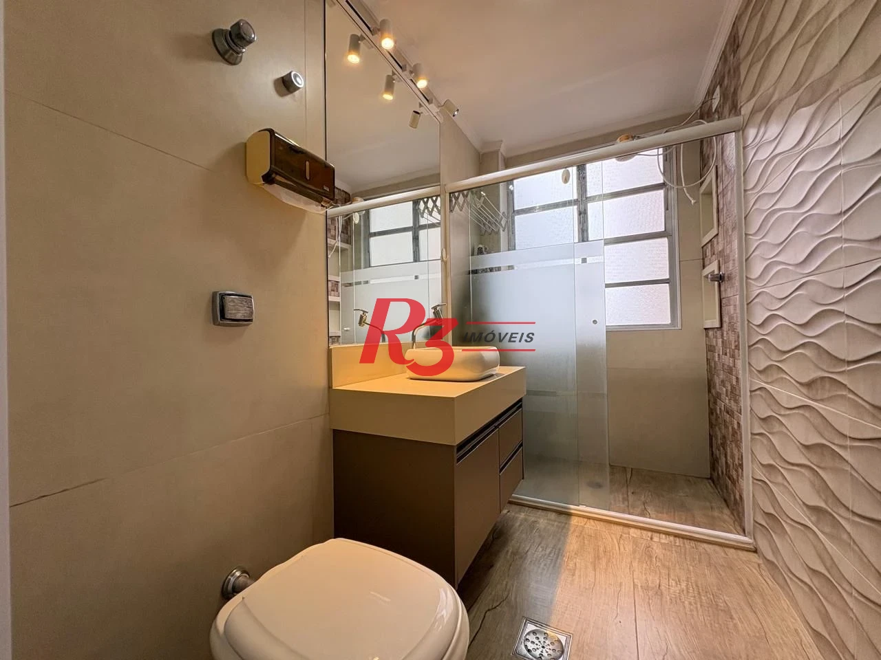 Apartamento com 1 dormitório à venda, 55 m² por R$ 465.000,00 - Embaré - Santos/SP