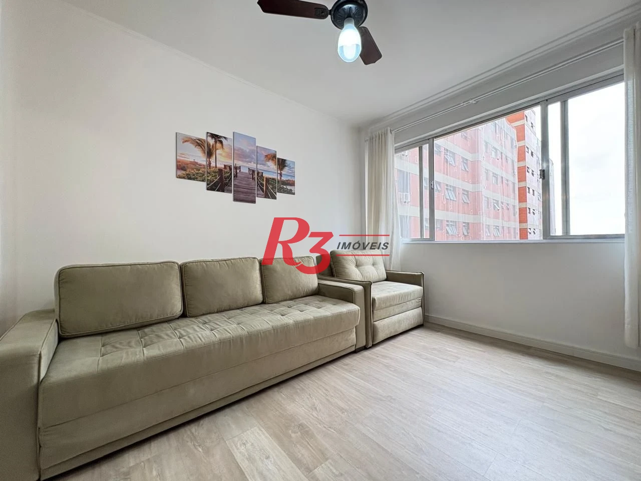 Apartamento com 1 dormitório à venda, 55 m² por R$ 465.000,00 - Embaré - Santos/SP