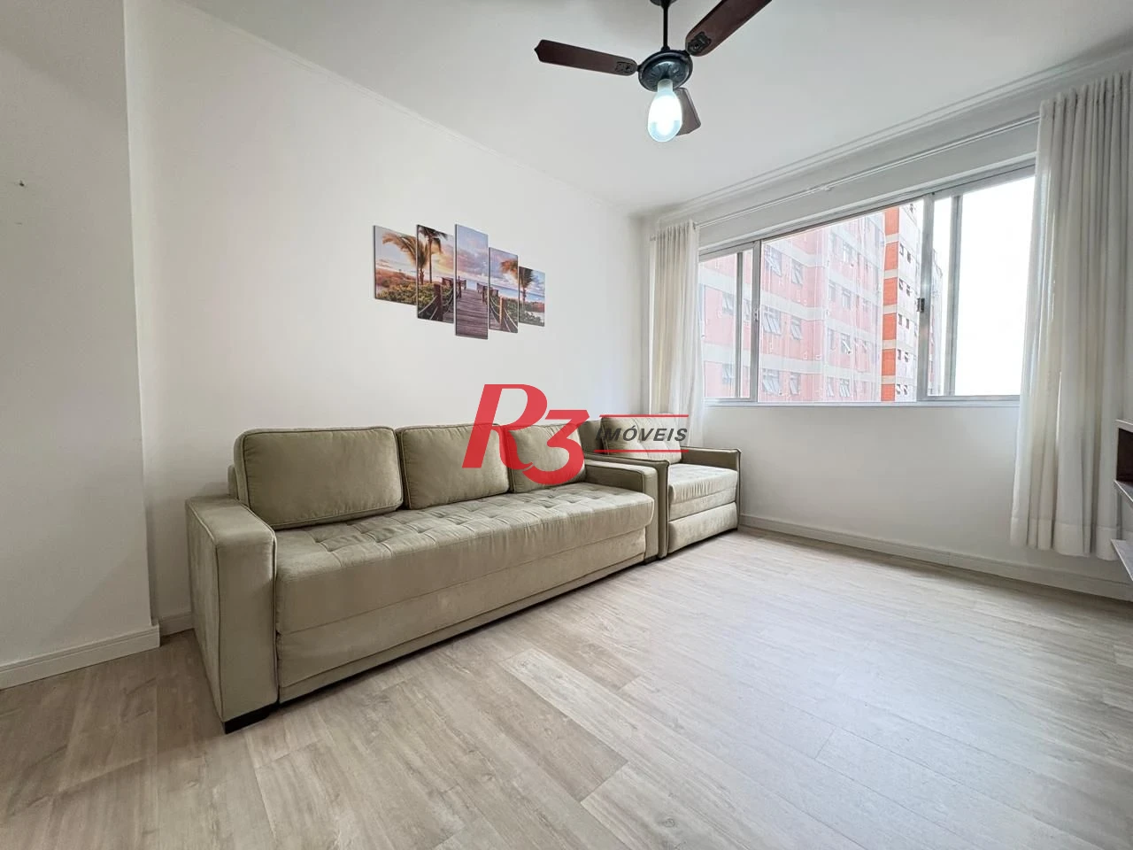 Apartamento com 1 dormitório à venda, 55 m² por R$ 465.000,00 - Embaré - Santos/SP