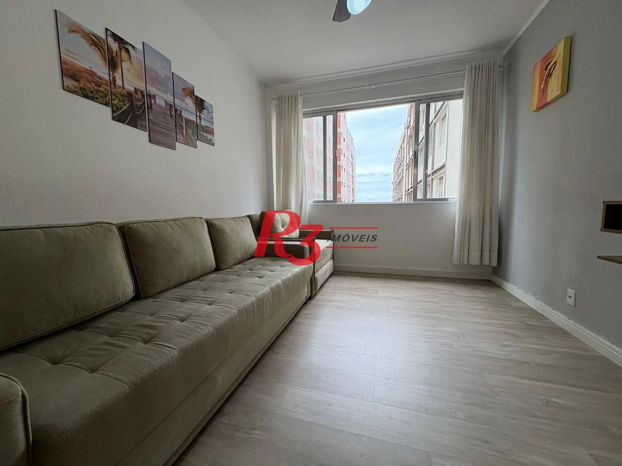 Apartamento com 1 dormitório à venda, 55 m² por R$ 465.000,00 - Embaré - Santos/SP