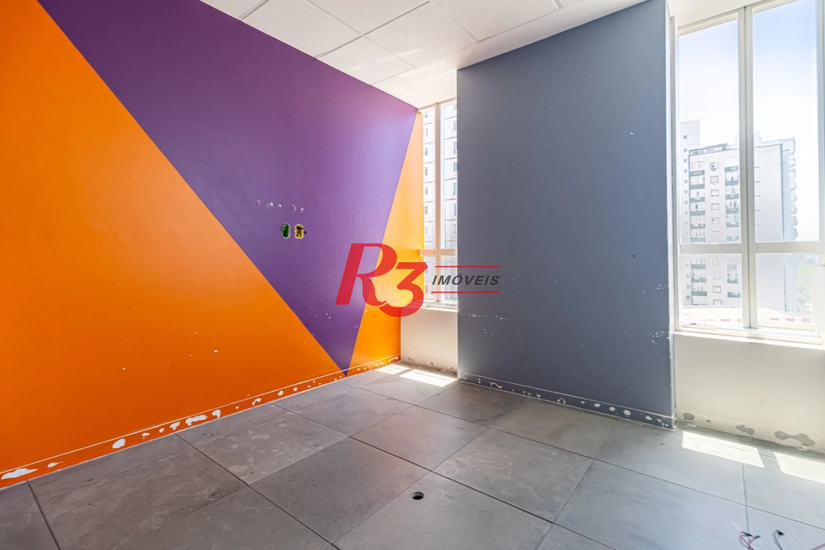 Sala, 238 m² - venda por R$ 2.500.000,00 ou aluguel por R$ 20.579,92/mês - José Menino - Santos/SP