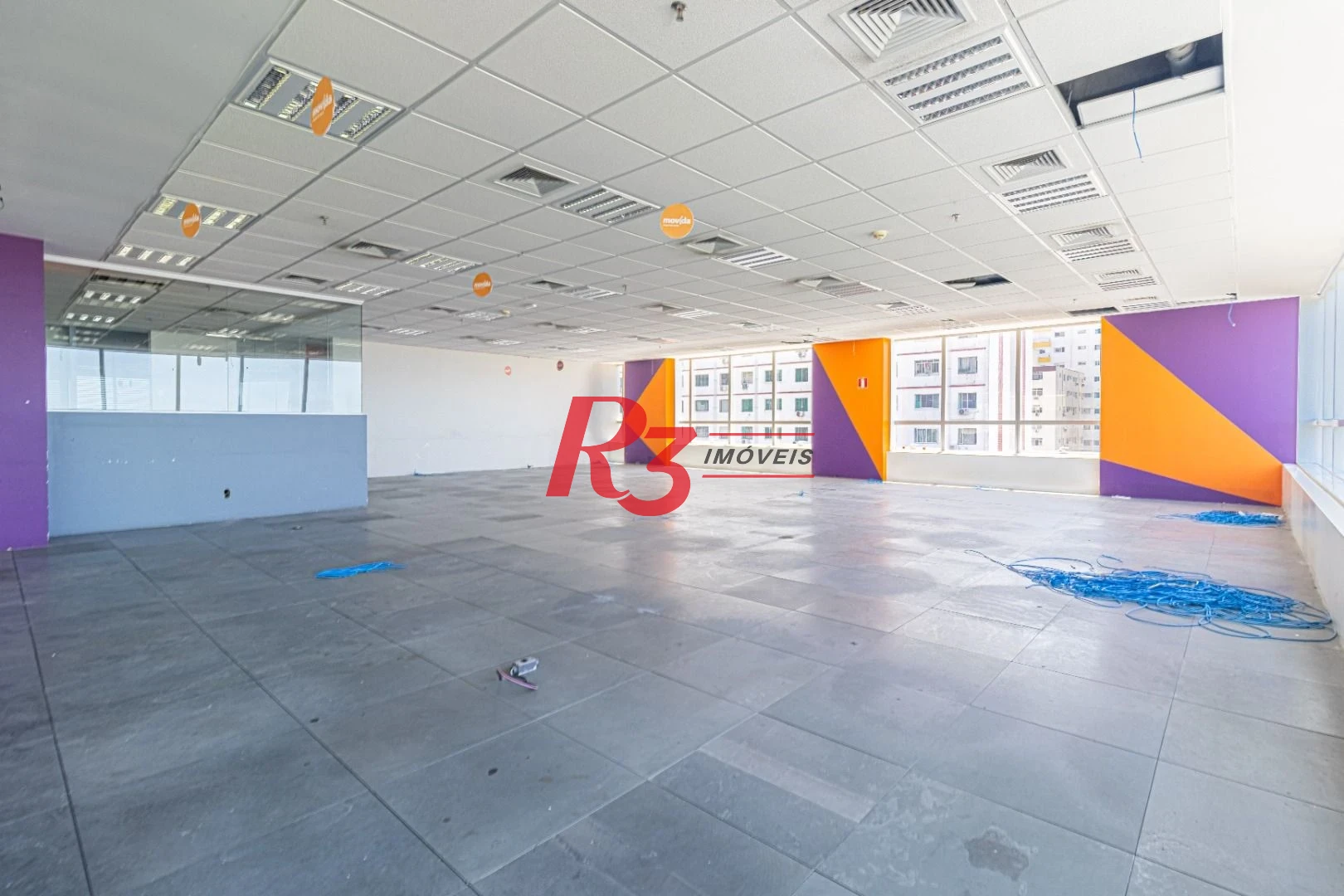 Sala para alugar, 278 m² por R$ 20.917,75/mês - José Menino - Santos/SP