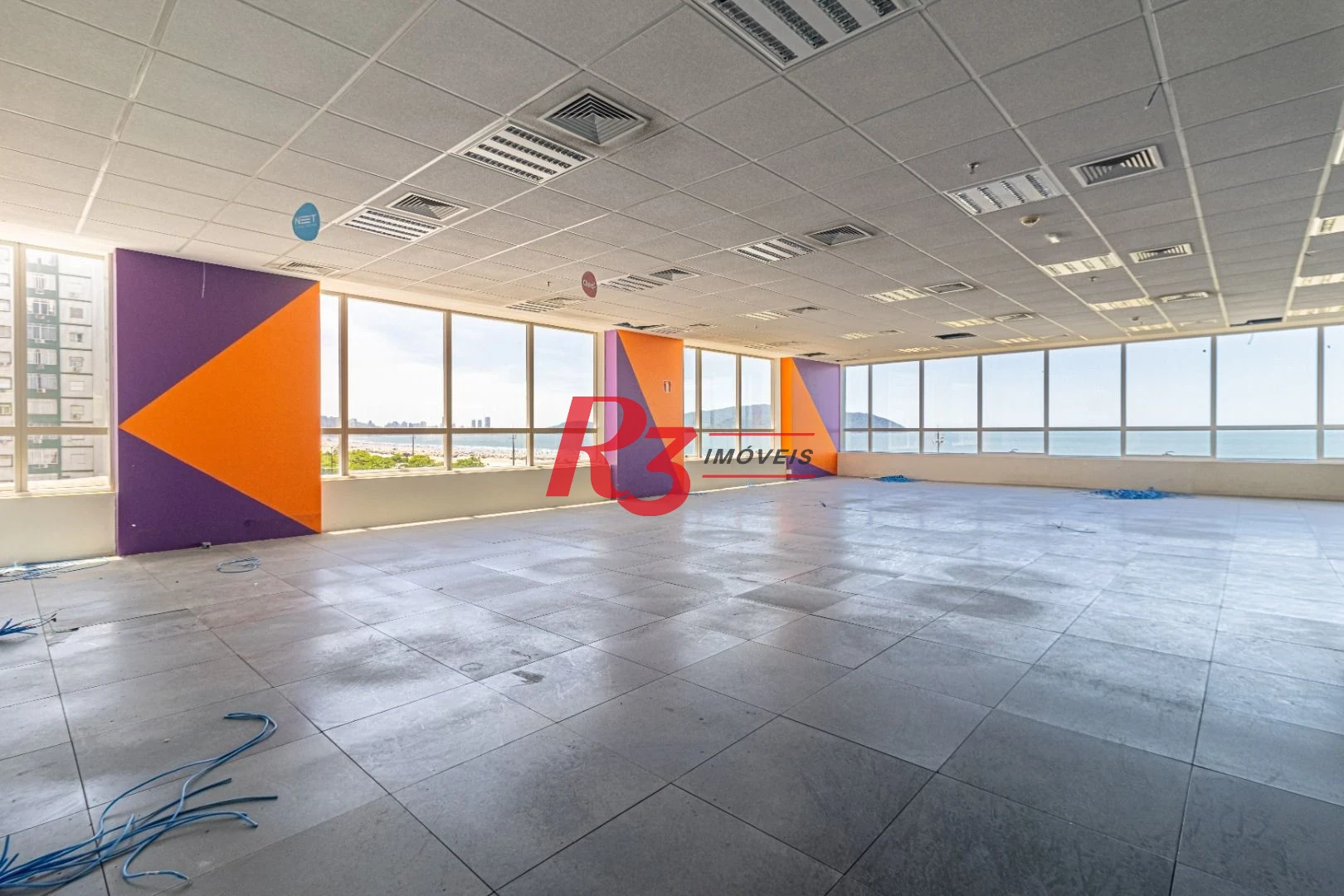 Sala para alugar, 278 m² por R$ 20.917,75/mês - José Menino - Santos/SP