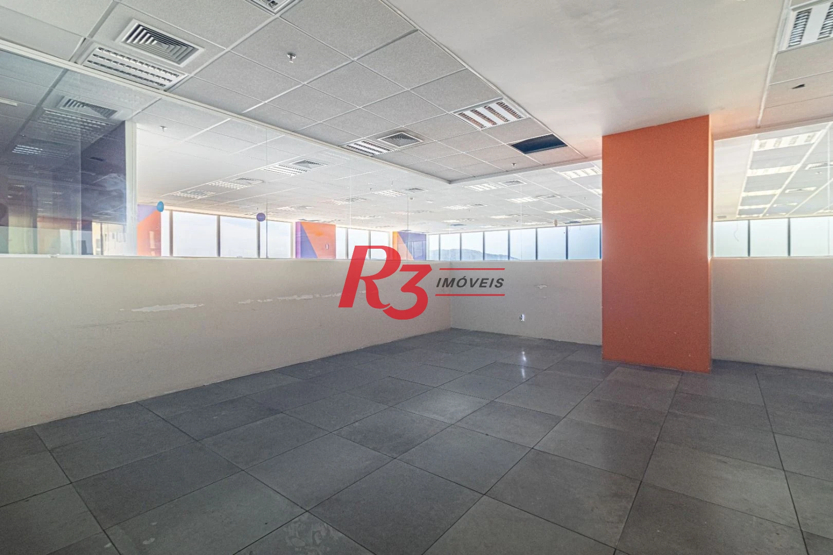 Sala para alugar, 278 m² por R$ 20.917,75/mês - José Menino - Santos/SP