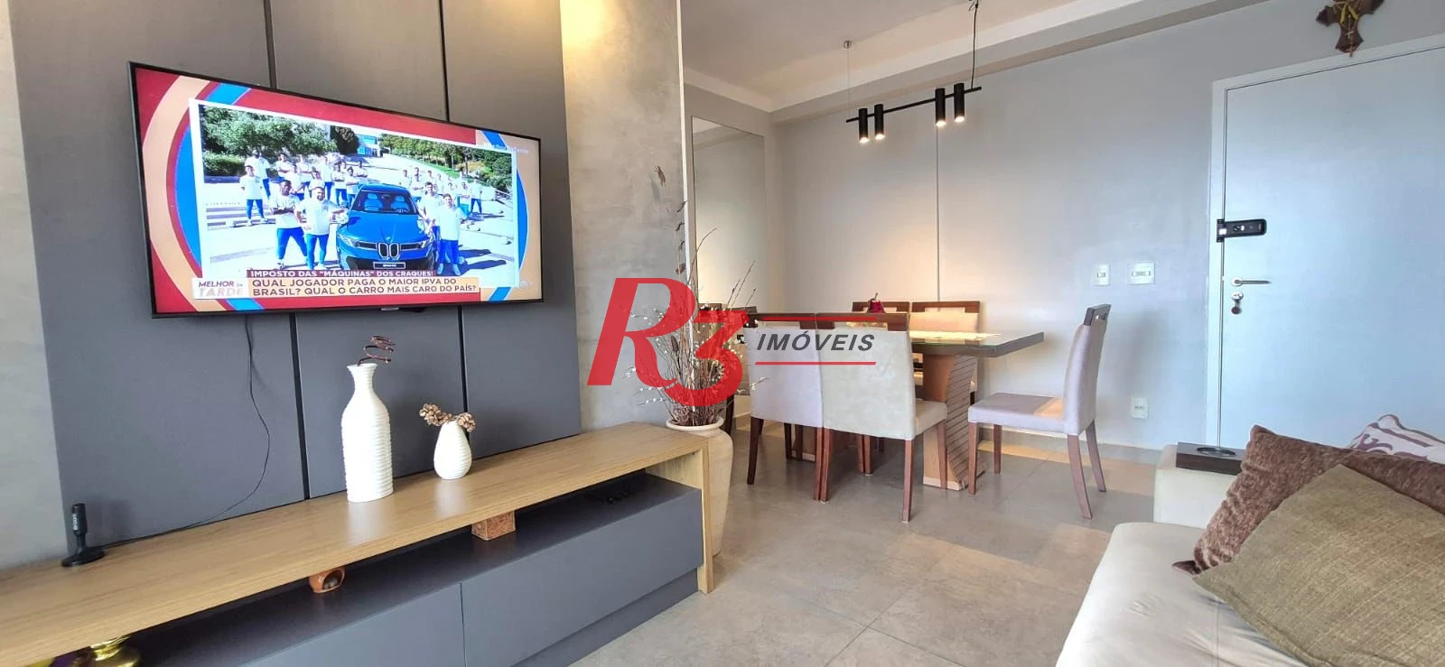 Apartamento com 2 dormitórios à venda, 63 m² por R$ 770.000,00 - Campo Grande - Santos/SP