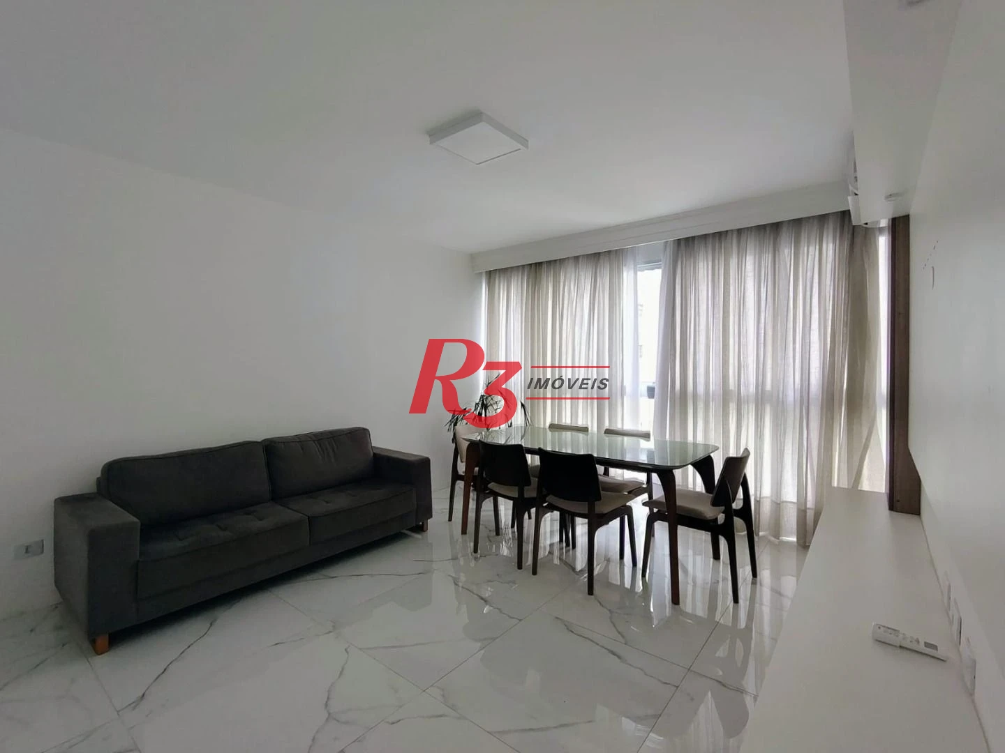 Apartamento com 2 dormitórios para alugar, 85 m² por R$ 6.000,00/mês - Ponta da Praia - Santos/SP