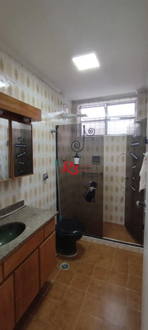 Apartamento com 3 dormitórios à venda, 135 m² por R$ 790.000,00 - Pompéia - Santos/SP