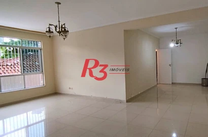 Apartamento com 3 dormitórios à venda, 135 m² por R$ 760.000,00 - Pompéia - Santos/SP