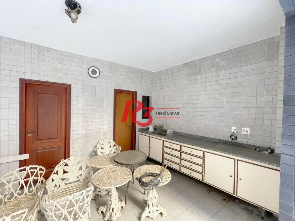 Sobrado com 4 dormitórios à venda, 266 m² por R$ 2.800.000,00 - Gonzaga - Santos/SP