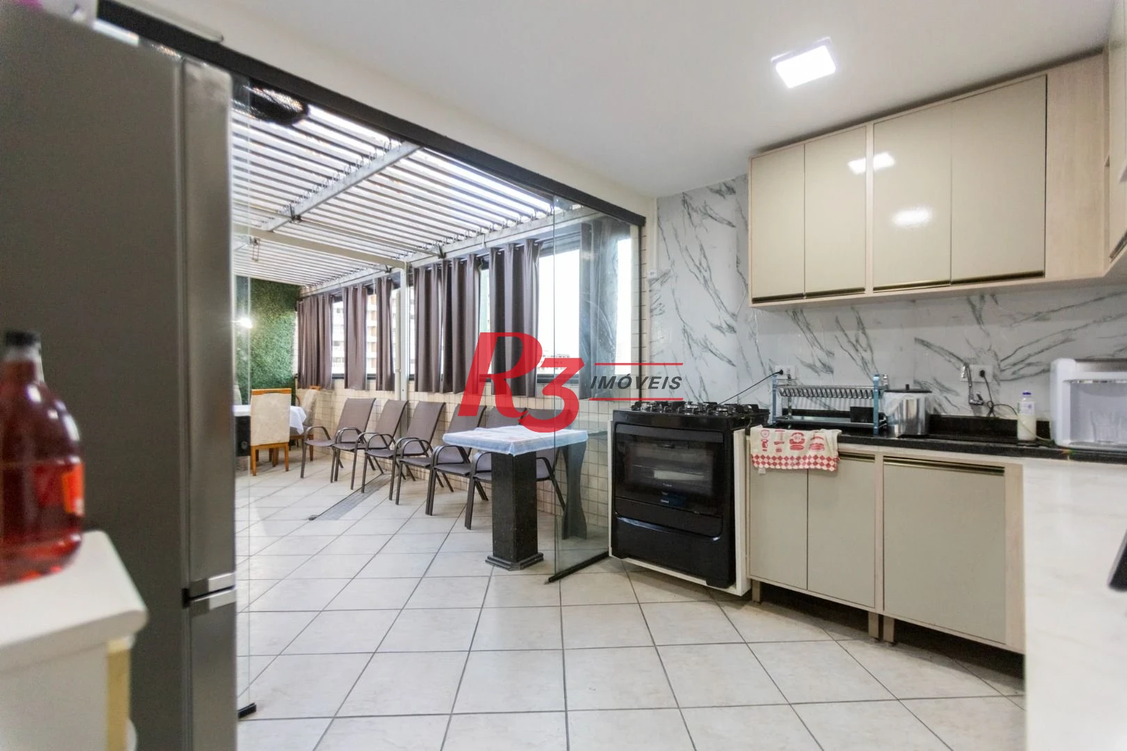 Apartamento Duplex com 3 dormitórios à venda, 160 m² por R$ 1.100.000,00 - Encruzilhada - Santos/SP